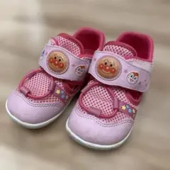 アンパンマン キッズシューズ 15.0cm EE ピンク