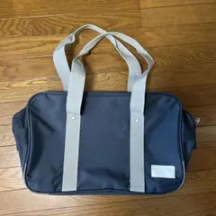 ネイビー ショルダーバッグ　スクールバック