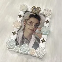 【No.128】 ホイップデコ B8 トレカケース ホワイト 白 オーロラ