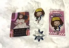 僕のヒーローアカデミア アニメイトカフェ 麗日お茶子 アクリルスタンド カード