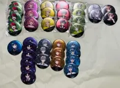 カラフルピーチ　カラピチ　缶バッジ　メタル缶　38個セット