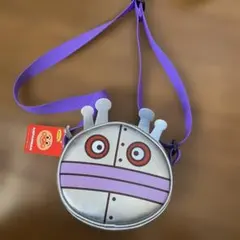 だだんだん キャラクター バッグ グレー