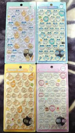 【正規品】 ちいかわ ボンボンドロップシール 4枚セット