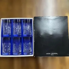HOYA クリスタルタンブラー 6個セット NTS1227 ガラス 日本製
