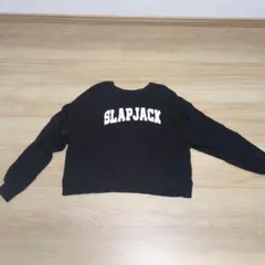 SLAPJACK ブラック トレーナー M