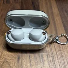 ［中古美品］SONY WF-1000XM4 プラチナシルバー