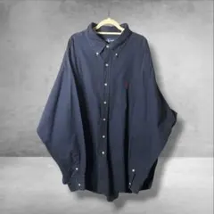 【早い者勝ち】Ralph Lauren BLAKE BDシャツ XXL 赤ポニーのサムネイル