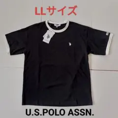 U.S. POLO ASSN.メンズTシャツ LLサイズ　ブラック
