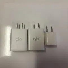 glo 電源アダプター 3点セット 本体