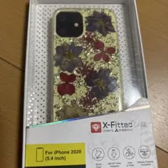 X-Fitted 押し花デザインケース iPhone 2020用