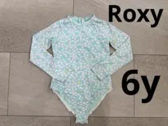 Roxy ロングスリーブ　ワンピース水着　6y ラッシュガード