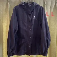 【匿名配送】しまむらCAPTAIN STAG ブラックマウンテンパーカー　LL