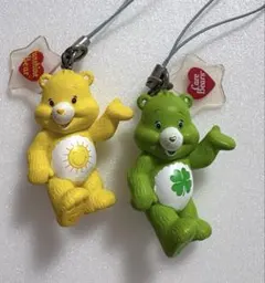 ケアベア　マスコット　ストラップ　ファンシャイン　グッドラック　推し活