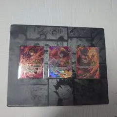 ワンピースカード　アニバーサリー　3rd　ルフィ サボ　エース　台紙付き