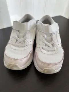 NIKE スニーカー　ホワイト　ピンク　19㎝