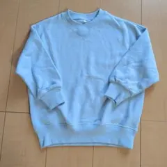 GU　水色スウェット　110サイズ　未使用のサムネイル