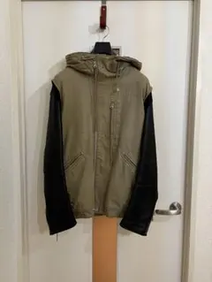 undercover 袖レザーアーミージャケットのサムネイル