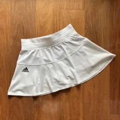Used☆adidas テニス スコート スカート 白