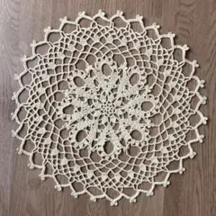 レース編みのドイリー