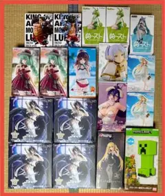 18点フィギュアまとめ売り ルフィ アルベド ミク フリーレン 椎名真昼 