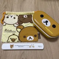 Rilakkuma リラックマ弁当箱 巾着袋 カトラリーセット お箸ケース3点のサムネイル