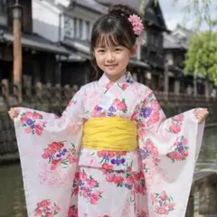 小学生 160 袴 琴線に菊雫 | Mercari