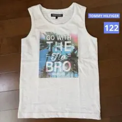 TOMMY HILFIGER ノースリーブタンクトップ　ホワイト110〜122㎝のサムネイル
