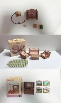 シルバニアファミリー ダイニングセット まとめ売り 最終お値下げ致しました！