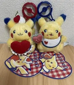 PIKACHU DINER マスコット2種　セット ピカチュウ ダイナー