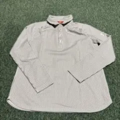 キャロウェイ　ストライプ ポロシャツ レディース 長袖