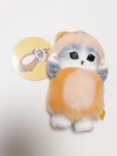 新品未開封mofusand 尻尾ぶらりん 信楽たぬきにゃんマスコット