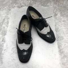 ルタロン　ローファー レザー　レースアップ　シューズ