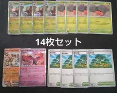 【ポケモンカードゲーム】イワパレス　しんぴのいしやどデッキパーツ　14枚セット③