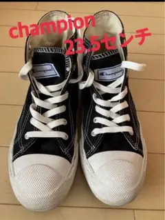 Champion ブラック ハイカットスニーカーのサムネイル