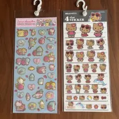 4サイズステッカー　日焼けサンリオ　セット