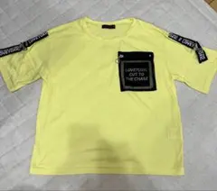 ラブトキシック　Tシャツ M 黄色　メッシュポケット付き　訳ありのサムネイル
