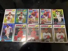 MLBカード ロサンゼルスエンゼルス10枚セット 菊池雄星 パラレル インサート