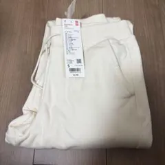 ユニクロ　ヒートテックボアスウェットパンツ　オフホワイト