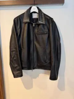 最終値下 sacai レザー コーチジャケット ブラック sサイズ - メルカリ