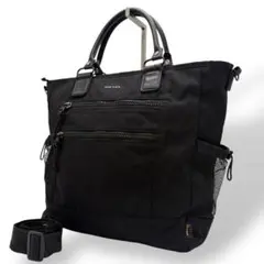 ディーゼル 2way トートバッグ ショルダーバッグ A4収納可能 y2k 黒