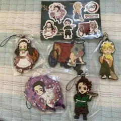 鬼滅の刃 ピザーラストラップ