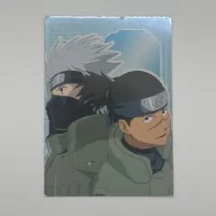NARUTO ナルト エッチングカード 77 はたけカカシ & うちはサスケ