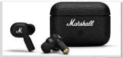 マ*ー様 Marshall ワイヤレスイヤホン ブラックのサムネイル