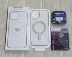 純正 MagSafe対応 クリア iPhone14ケースおまけ付