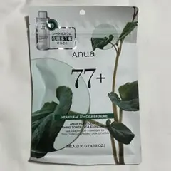 Anua Heartleaf 77+ Cica Exosome Mask 7枚