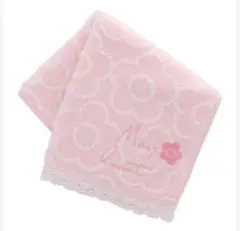 MARY QUANT 花柄タオルハンカチ 新品