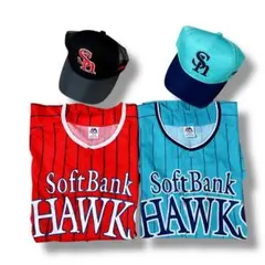 ソフトバンクホークス鷹祭バケットハット2個&コカ・コーラキャップ3個のセット ソフトバンクホークス コカコーラシートキャップ 2025鷹祭