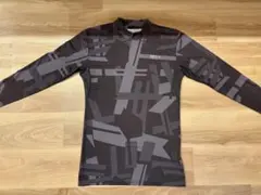 ダークグレー 長袖 アンダーシャツ Mサイズ