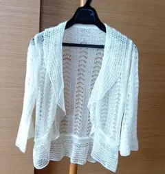 カーディガン（レース.白）