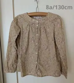 Bonpoint 花柄 長袖ブラウス 8